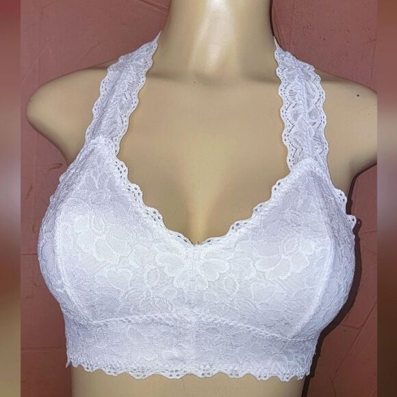 Felina (Medium) white lace bralette - Picture 1 of 8